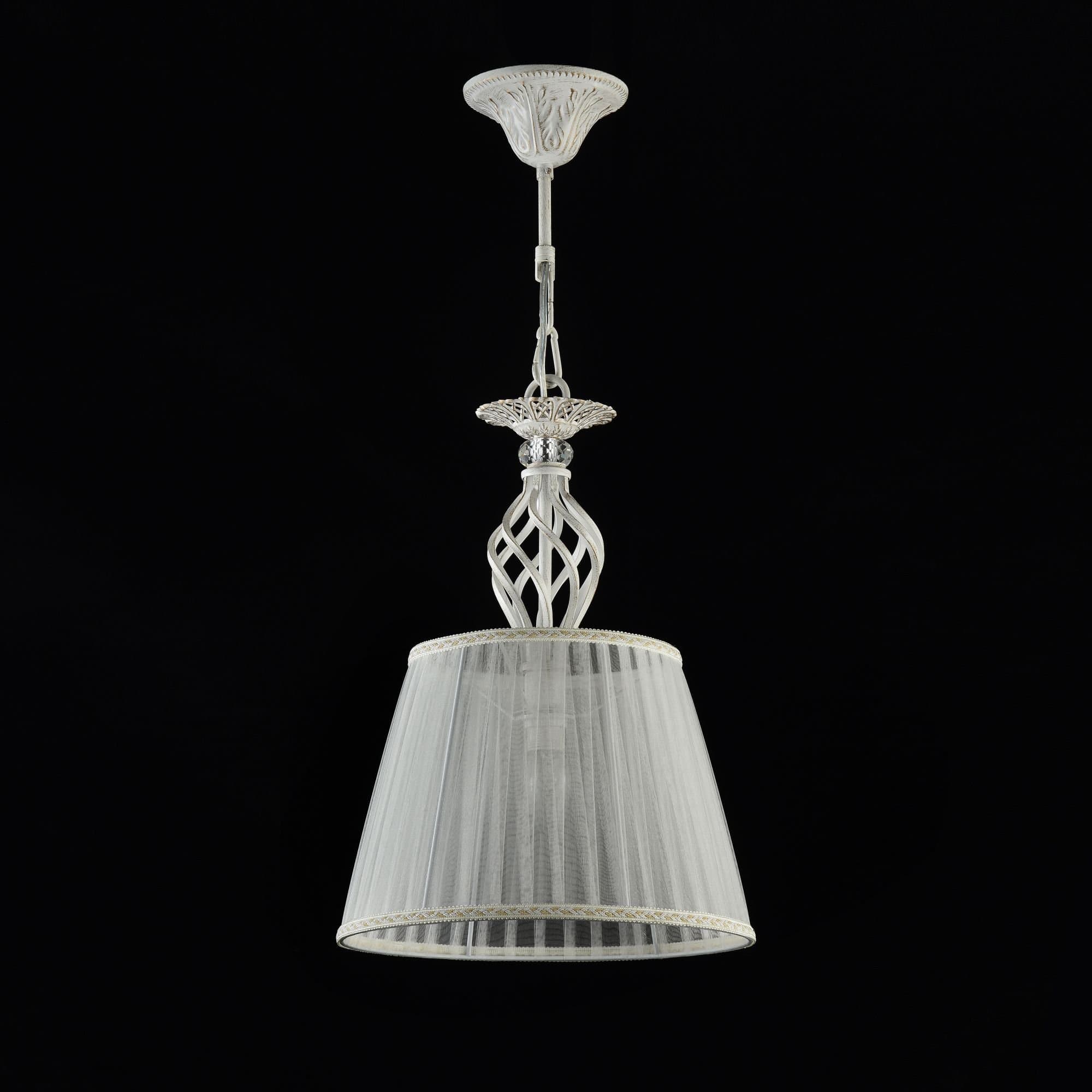 Maytoni Elegant Grace Белый с Золотом Подвес 1xE14 60W ARM247-PL-01-G — миниатюра 7
