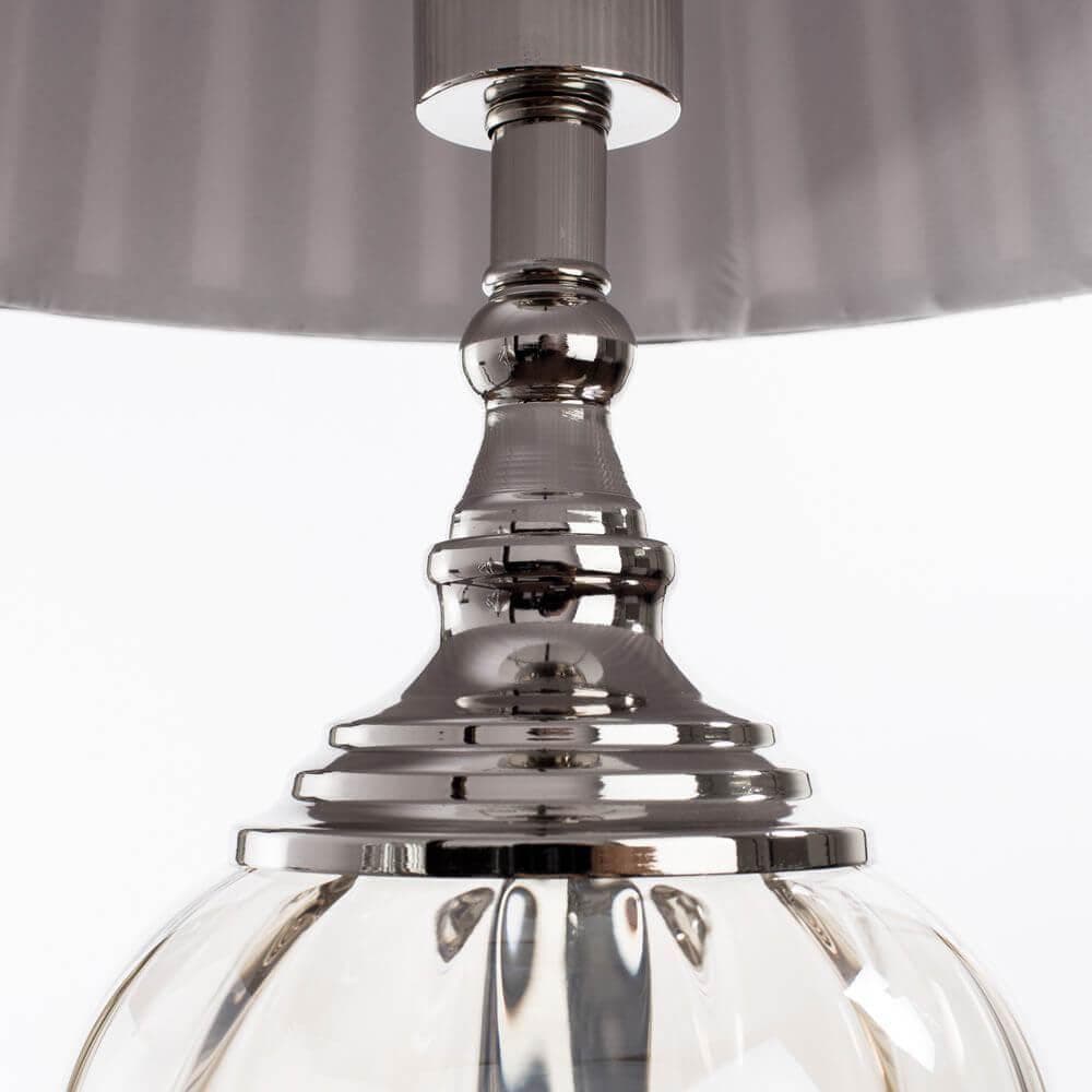 Arte Lamp Superb Хром/Коричневая Лампа настольная декоративная 1x60W 1xE27 A3752LT-1BR — миниатюра 2