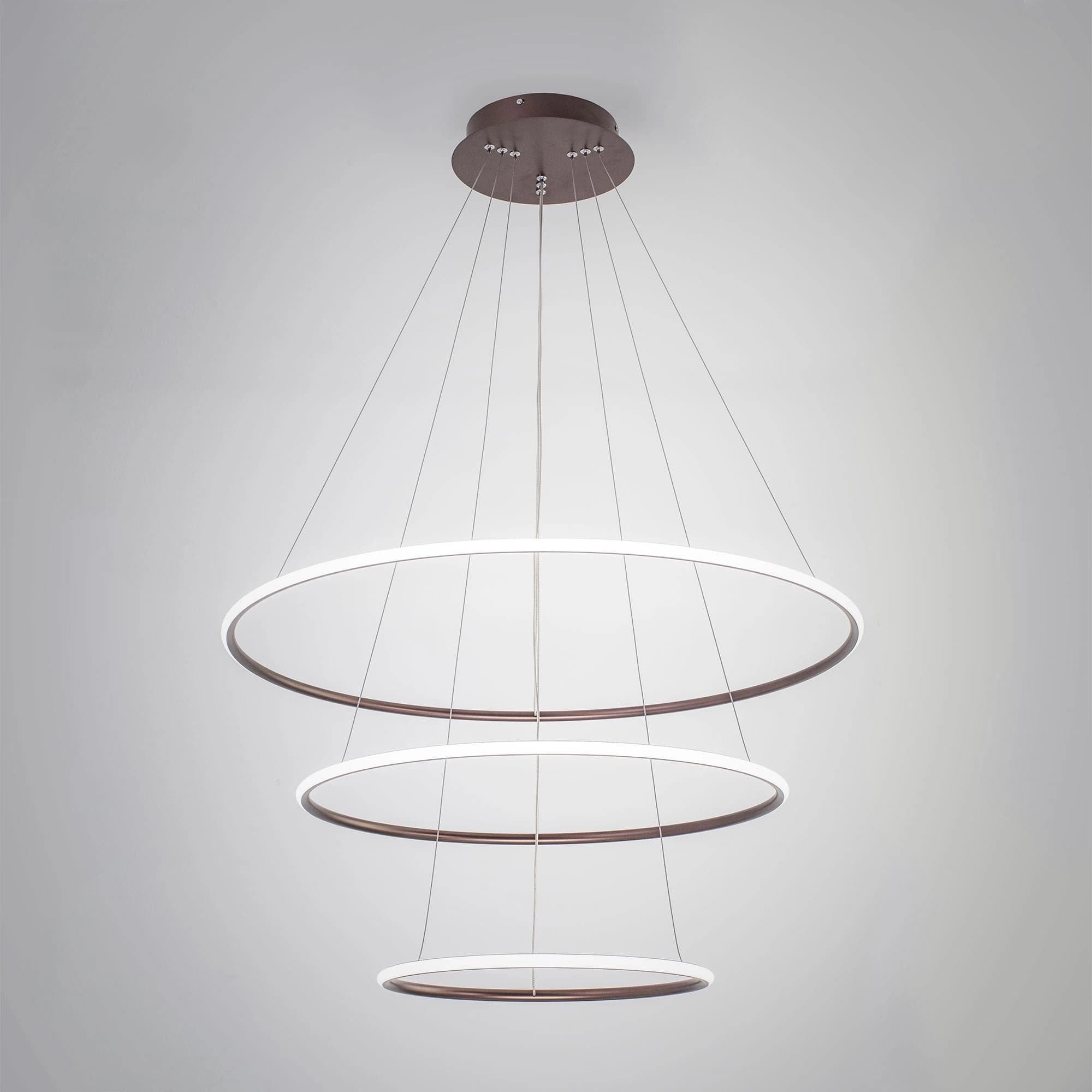 Citilux CL731095 Неон Кофейный Светильник Люстра LED 90W, с пультом — миниатюра 2