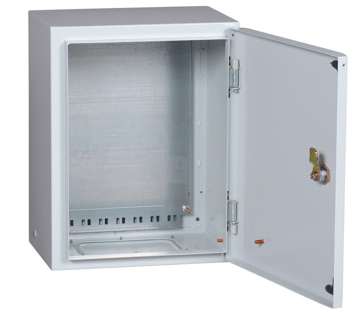 IEK Корпус металлический ЩМП-1-2 (395х310х220мм) УХЛ3 IP31 PRO YKM42-01-31-P — миниатюра 2