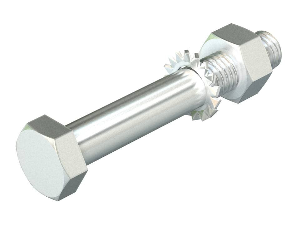 OBO Bettermann Комплект Болт+Шайба+Гайка M12x80 мм 6418279 — миниатюра 1