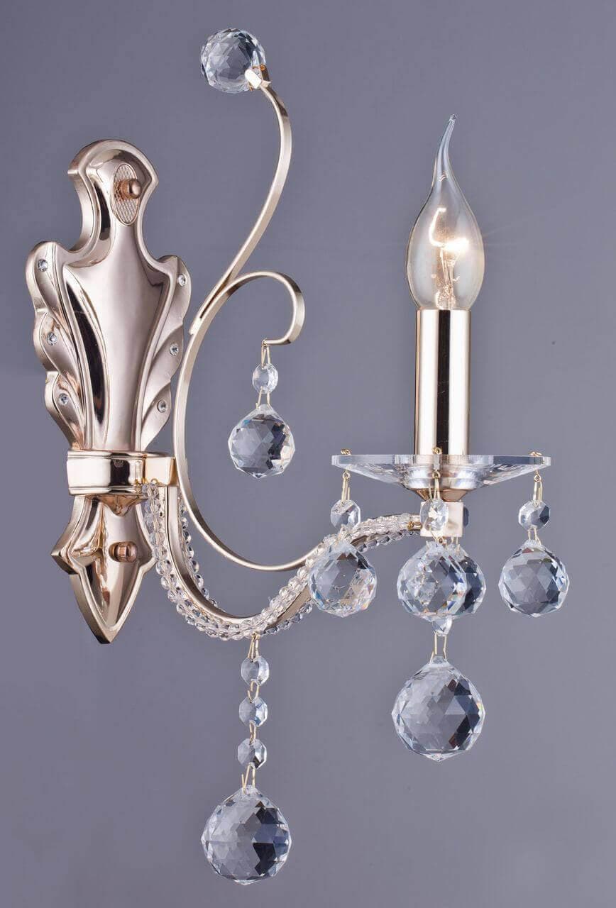 Freya Crystal Marlin Золото Бра E14 40W FR1130-WL-01-G — миниатюра 7
