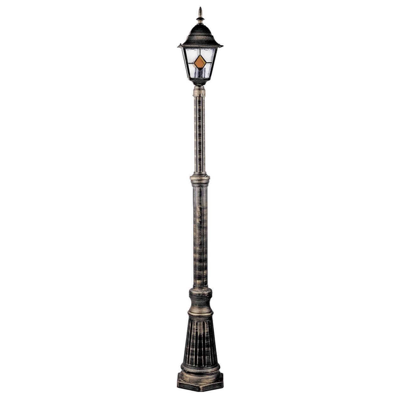 Arte Lamp Berlin Коричневый/Прозрачный Светильник уличный наземный 1x75W E27 A1017PA-1BN