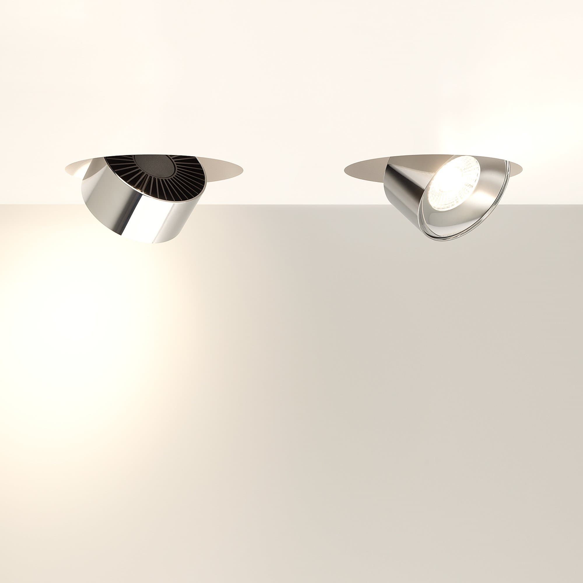 Arlight Модуль светодиодный PLURIO-LAMP-R77-9W Warm3000 (CHR, 36 deg, 2-2, 38V, 200mA) (Металл) 031841 — миниатюра 4