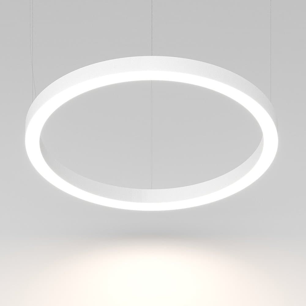 RINGI 50 S 27W 3000K Ra80 220V IP20 (1-10V) / Светильник LED, 620мм (подвесной) (Briaton) БЕЛЫЙ 007S-27W3K-620WH DIM