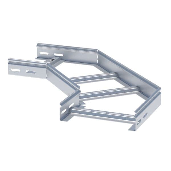 EKF Угол 90 град. гориз. лестн. 100x600 мм INOX