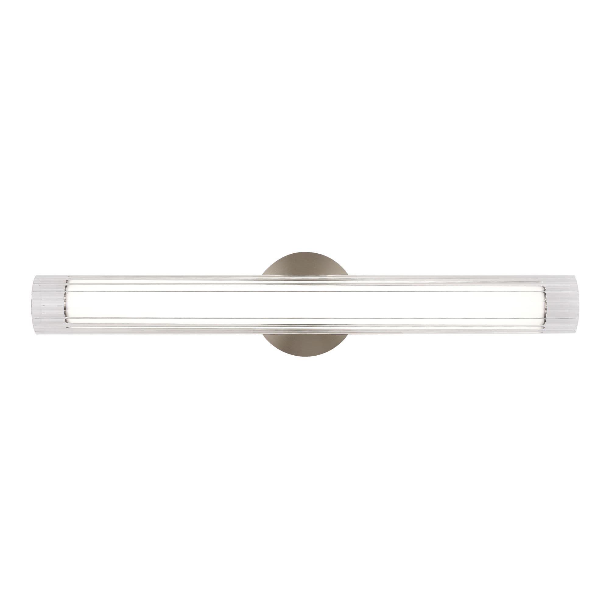 ST LUCE SL2010.131.01 Светильник настенный Никель/Белый, Прозрачный LED 1*13W 3000K/4000K