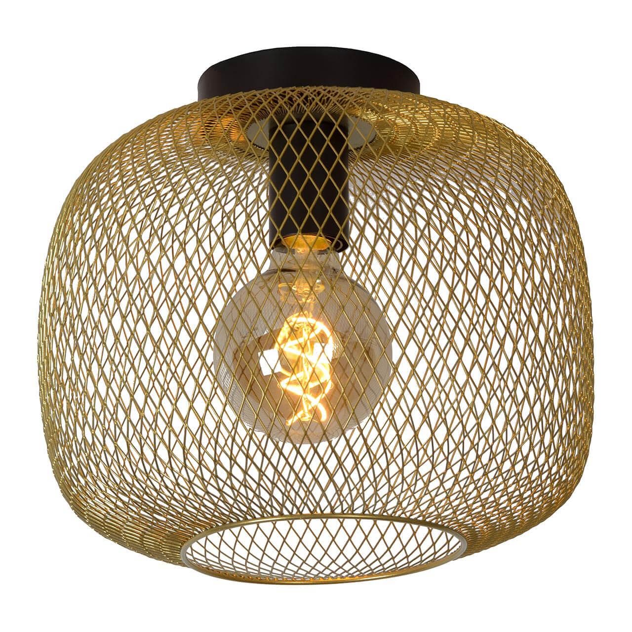 Lucide MESH Матовый  Золотой Потолочный светильник 45185/30/02 — миниатюра 3