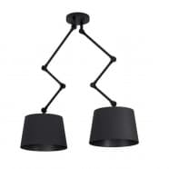 Eglo 390113 Потолочный светильник CL/2 E27 black 'PISTUNIO'