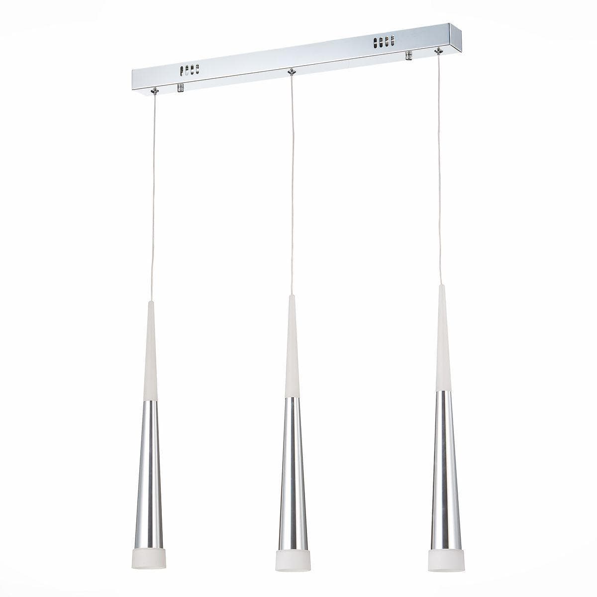 Evoluce SLE200113-03 Светильник подвесной Хром/Хром, Белый LED 3*7W 3000K — миниатюра 1