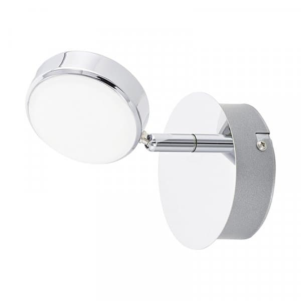 Eglo 95628 Светодиод. спот SALTO, 1х5,4W(LED), ?110, сталь, хром/пластик, мат. — миниатюра 1