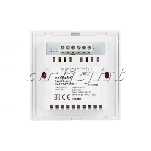 Arlight Панель Rotary SMART-P3-DIM (12-24V, 2.4G) (IP20 Пластик, 5 лет) 023030 — миниатюра 2