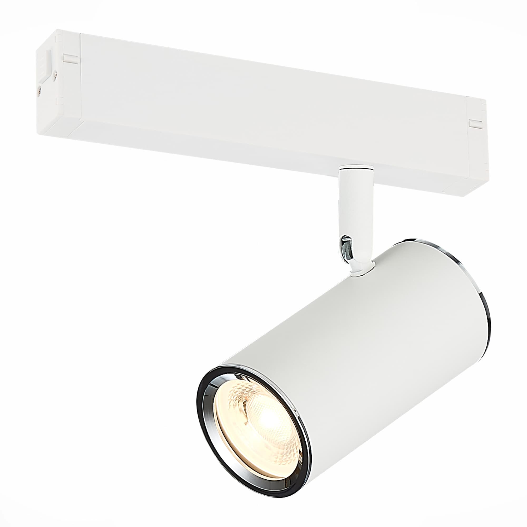 ST LUCE ST504.506.01 Светильник трековый Белый GU10 1*50W IP20 L104xW54xH111 180-240V Без ламп