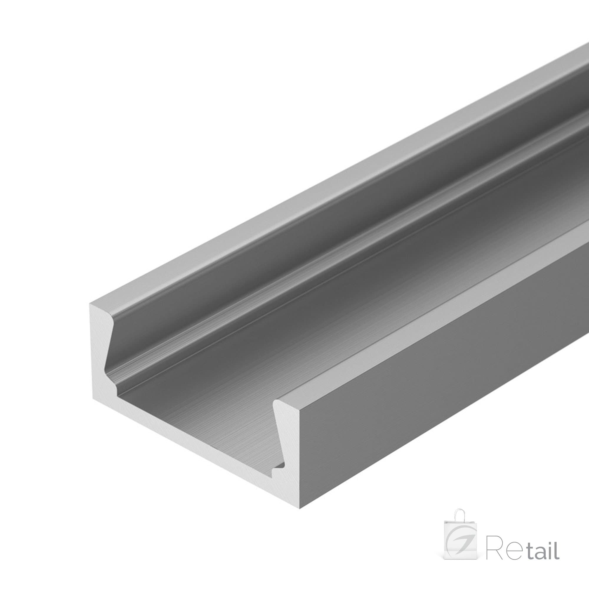 Arlight Профиль с экраном MIC-2000 ANOD+OPAL (Алюминий) 029024 — миниатюра 6