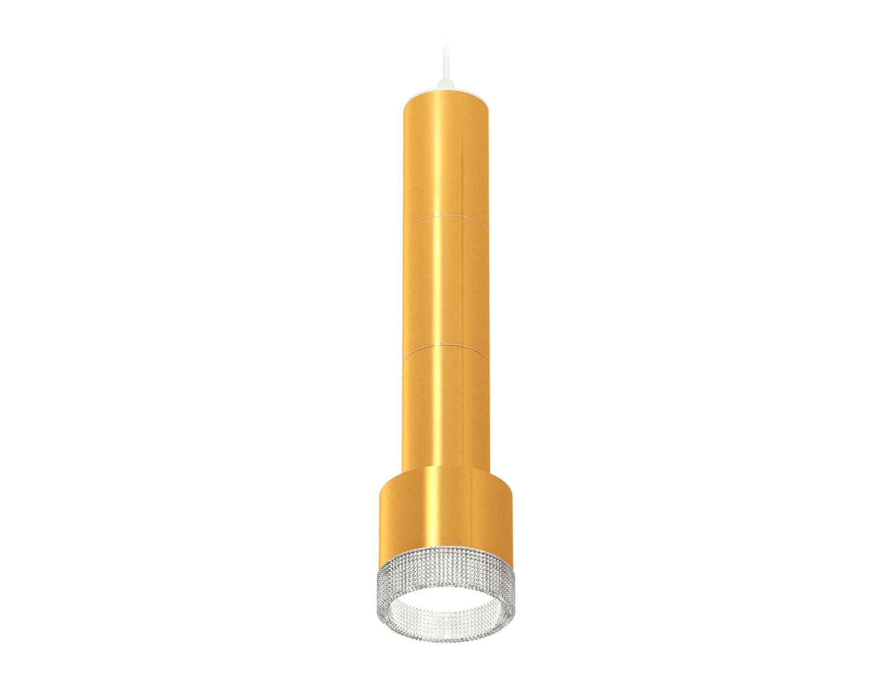 Ambrella Комплект подвесного светильника с композитным хрусталем XP8121005 PYG/CL золото желтое полированное/прозрачный GX53 (A2301, C6327, A2062, C63 — миниатюра 1