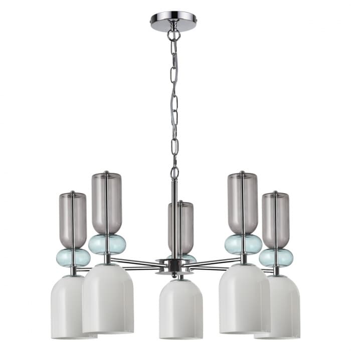 Lumion 5235/5 MODERNI LN23 хром Люстра E27 5*40W 220V GILLIAN