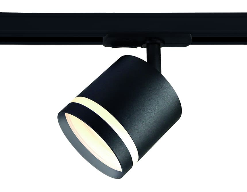 Ambrella Трековый однофазный светильник со сменной лампой GL5372 BK черный GX53 max 12W