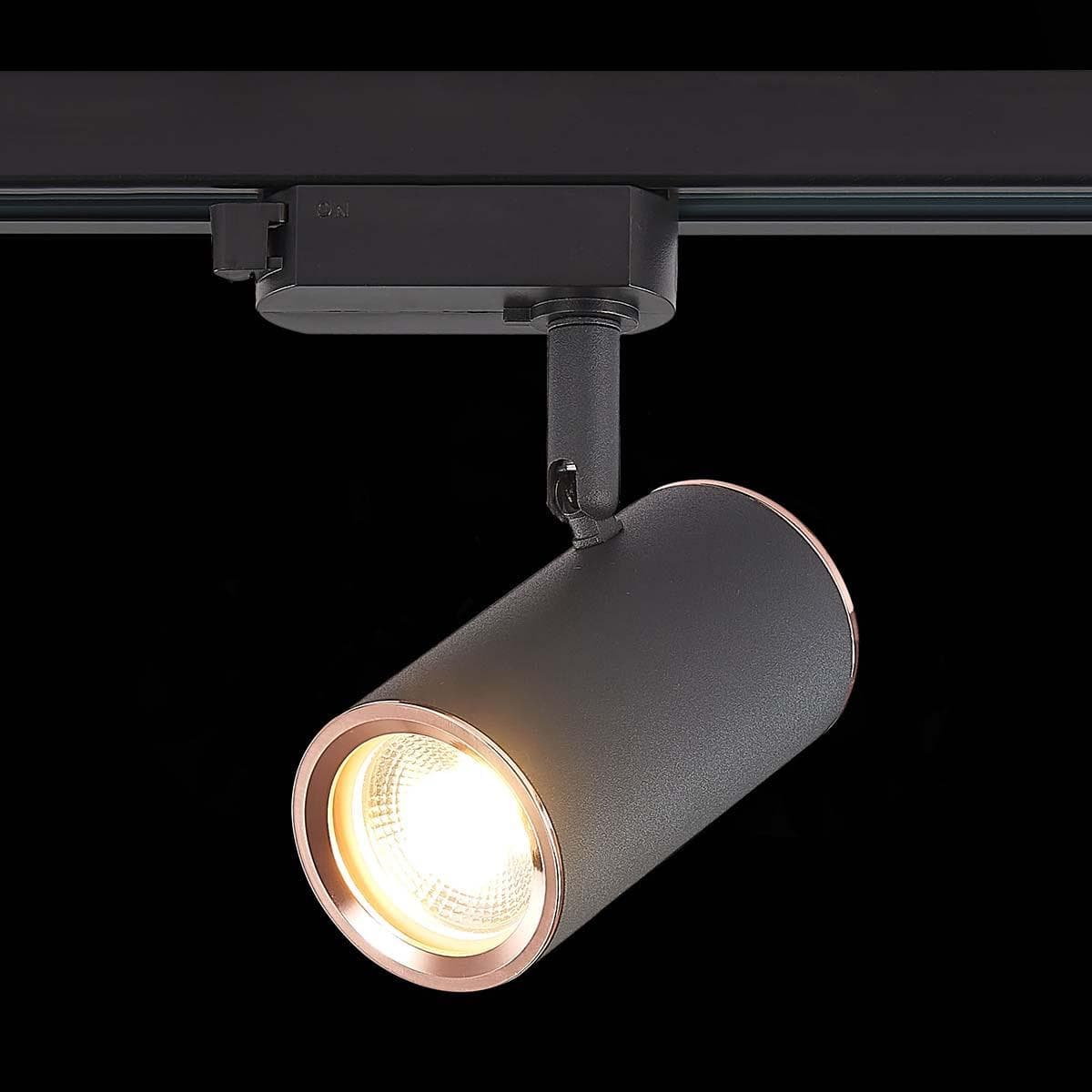 ST Luce ST301.426.01 Трековый светодиодный светильник Черный GU10 1*50W L104xW54xH111 220V Без ламп — миниатюра 3
