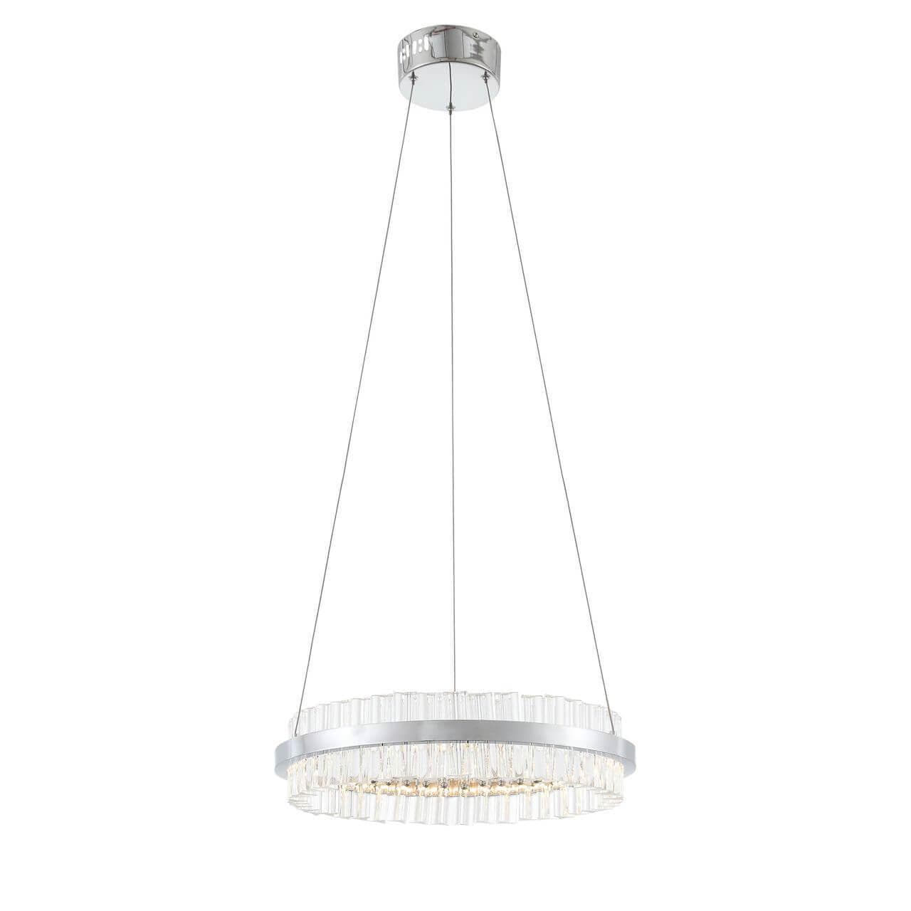 ST LUCE SL383.103.01 Светильник подвесной Хром/Хром, Прозрачный LED 1*34W — миниатюра 1