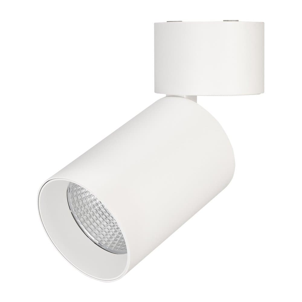 Arlight Светильник SP-POLO-SURFACE-FLAP-R85-15W Day4000 (WH-WH, 40 deg) (IP20 Металл, 3 года) 027546 — миниатюра 1