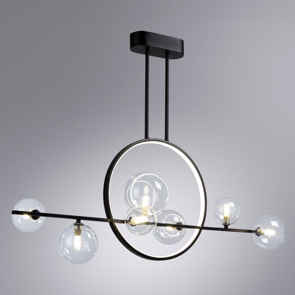 Arte Lamp SATURN Светильник подвесной LED A7791SP-59BK — миниатюра 4