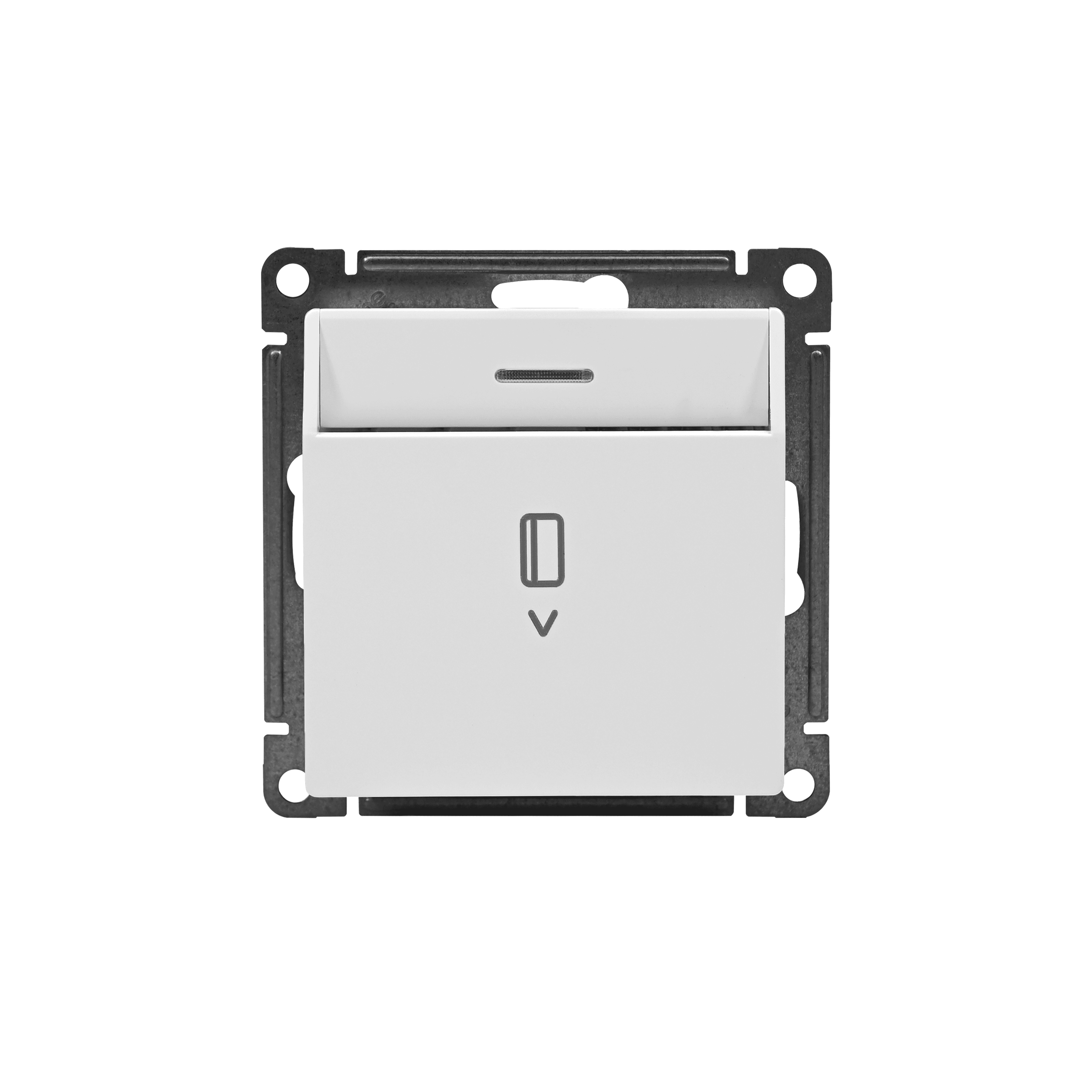 Systeme Electric AtlasDesign Белый Выключатель карточный с подсветкой, 10А, без задержки отключения, механизм — миниатюра 11