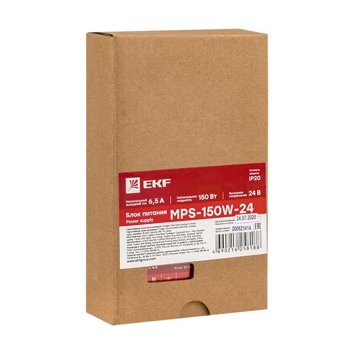 EKF PROxima Блок питания 24В MPS-150W-24 — миниатюра 2