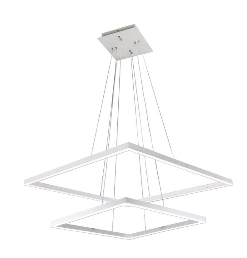 Kink Light 08229,01(4000K) Подвес Альтис белый h110 w80+60 Led 86W (4000K)