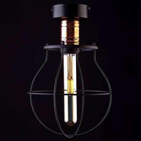 Nowodvorski Черный Потолочный светильник Manufacture 9741 E27 60W 220V