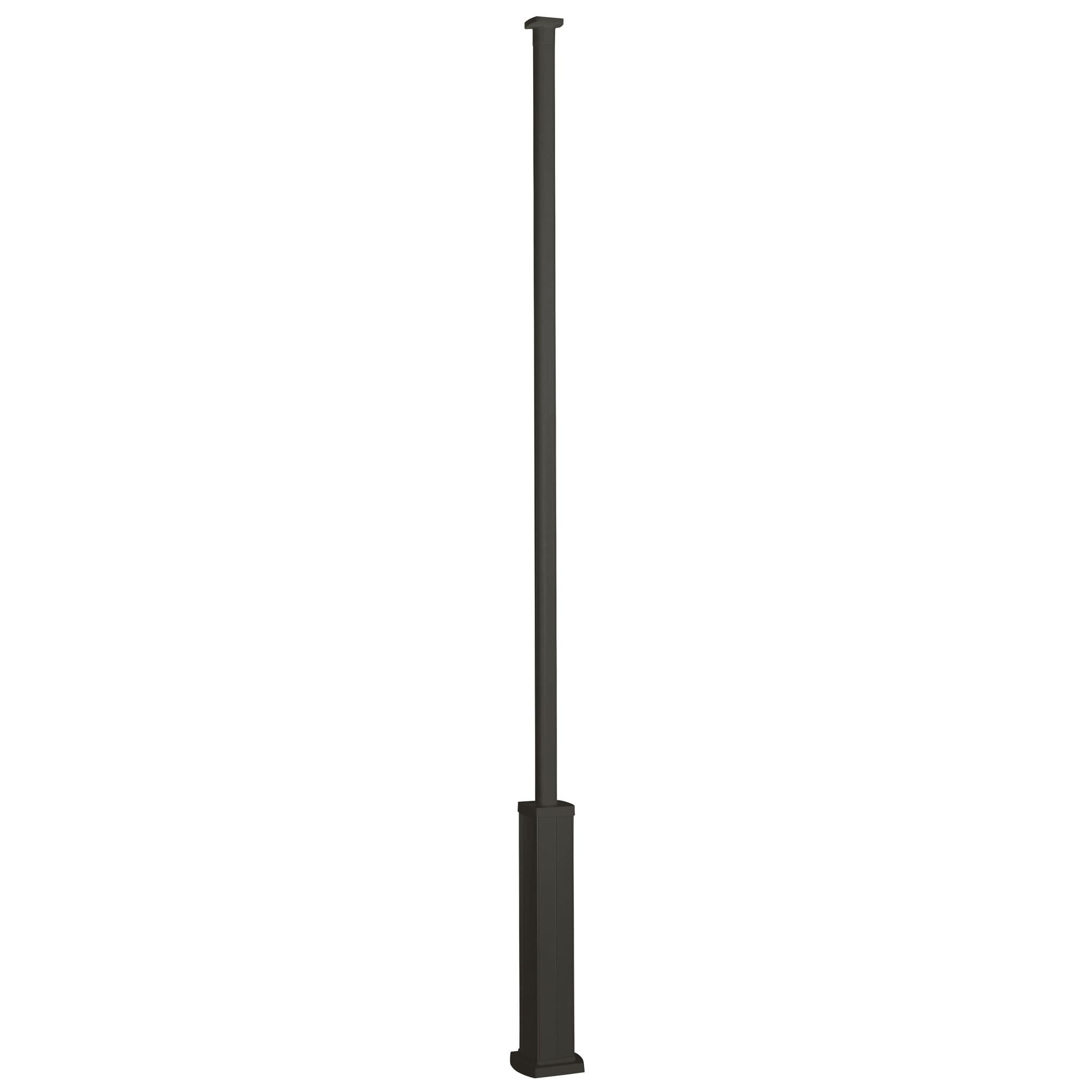 Legrand Snap-On колонна алюминиевая с крышкой из пластика 4 секции, высота 3,3 метра, цвет черный 653052 — миниатюра 2