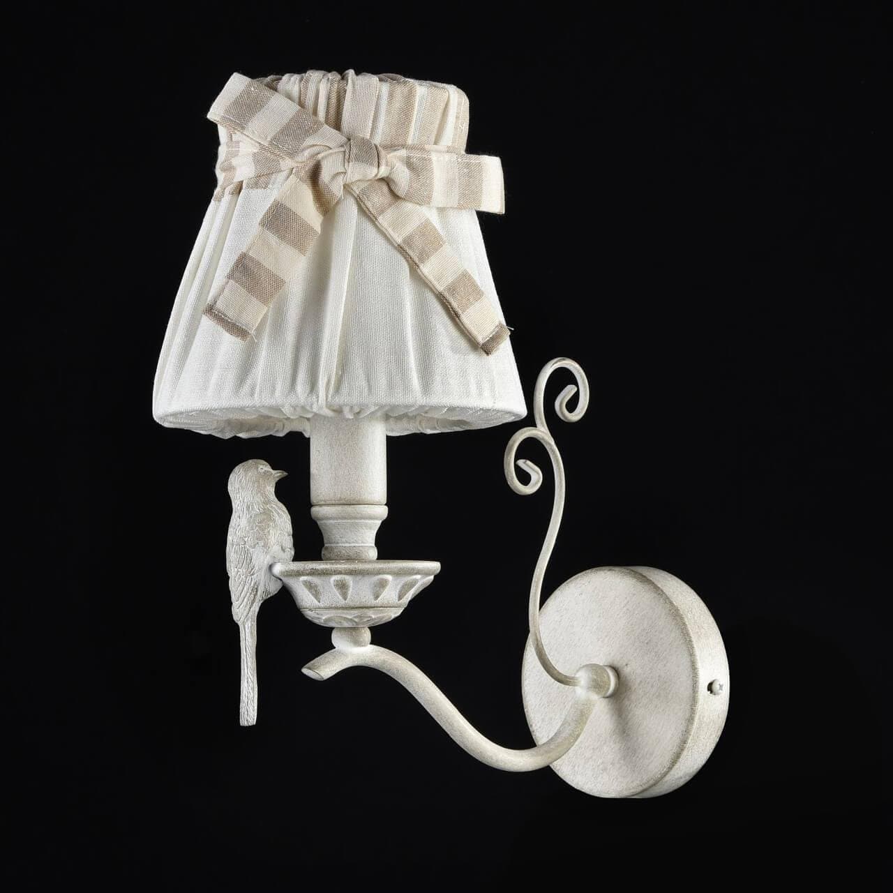 Maytoni Elegant Bird Белый Антик Бра 1xE14 40W ARM013-01-W — миниатюра 6