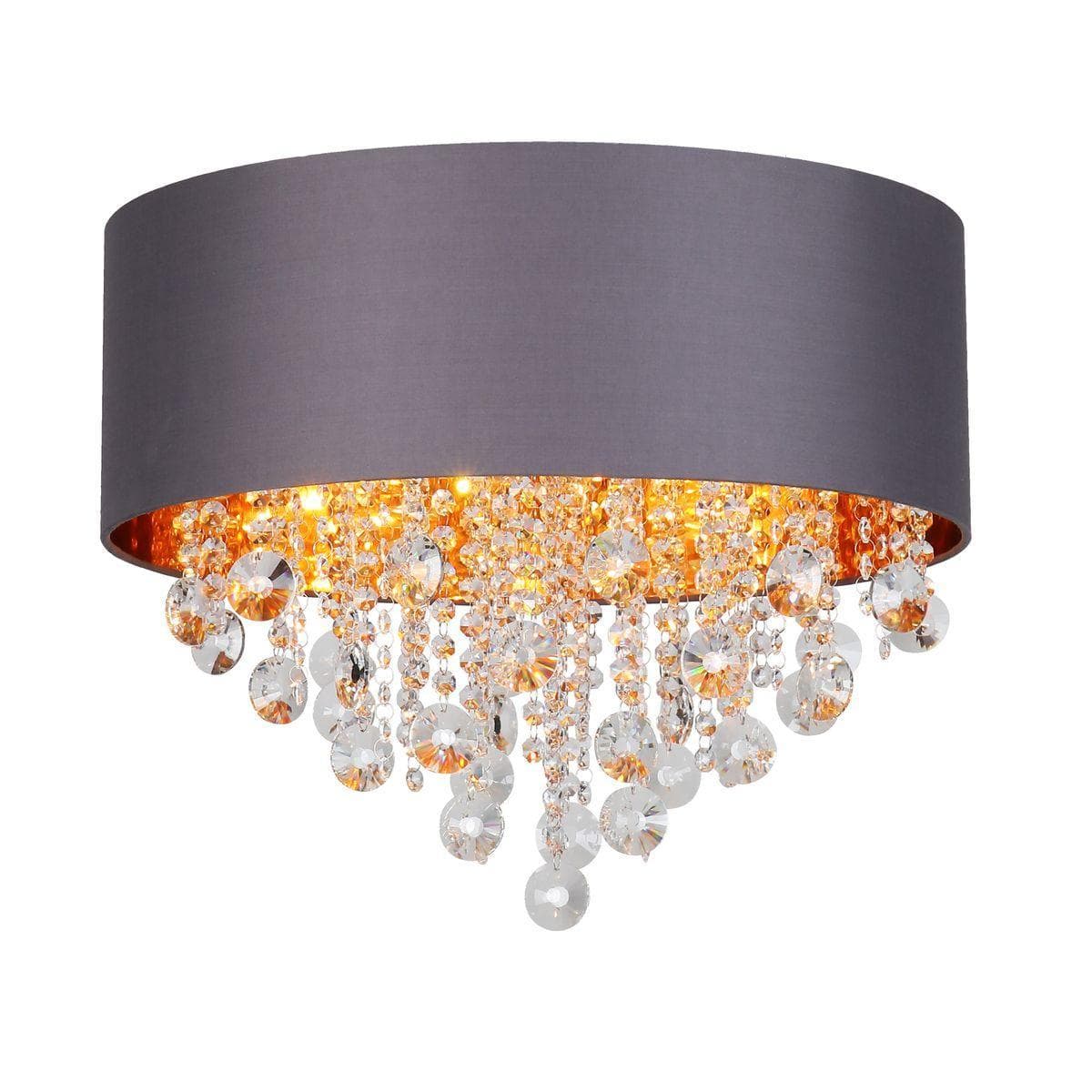 ST Luce SL1350.702.06 Светильник потолочный Хром/Серый, Золотой, Прозрачный E14 6*40W