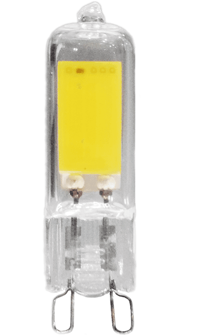 Jazzway PLED-G9 COB 3w 240Lm 4000K 220В (стекло d13.6*50мм) .5015357