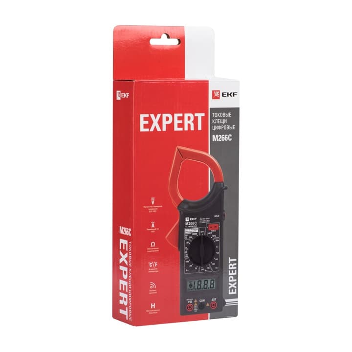 EKF PROxima Токовые клещи цифровые M266C Expert — миниатюра 2