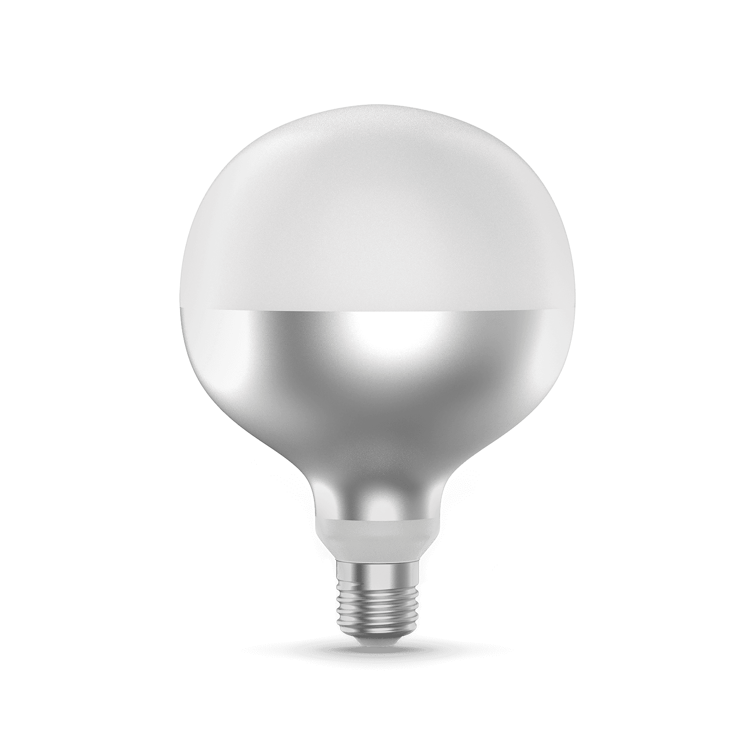 Gauss Лампа Filament G125 9W 890lm 4100К Е27 mirror-milky LED 1014802209 — миниатюра 2