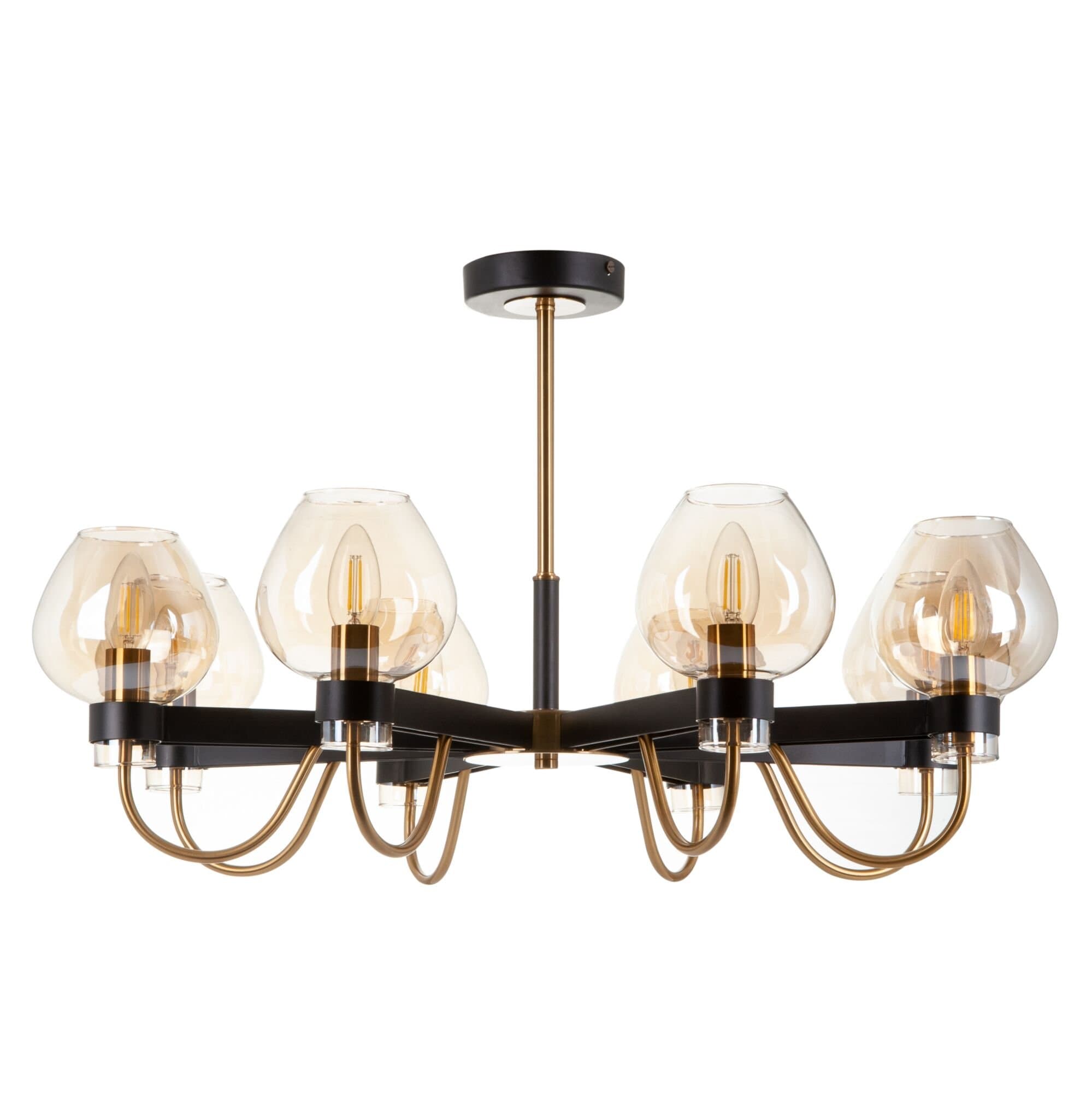 Freya Modern Tara Черный Люстра E14 60W FR5028PL-08B — миниатюра 3