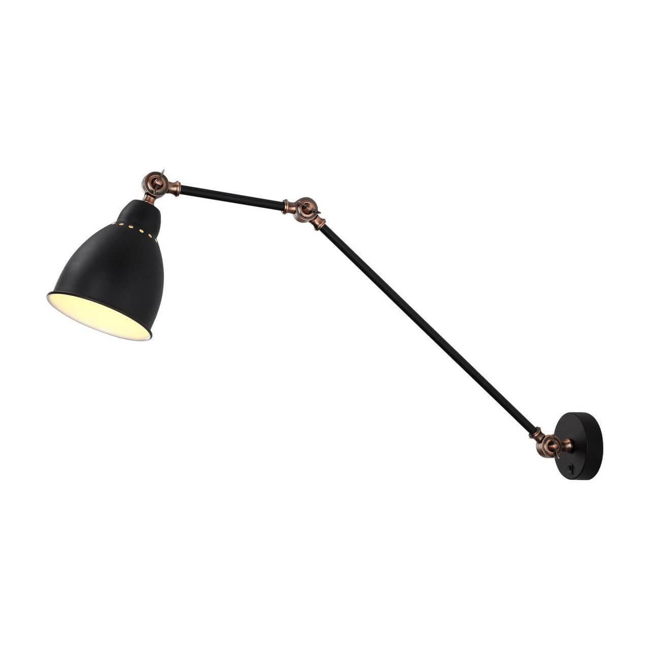 Arte Lamp BRACCIO Бра A2055AP-1BK — миниатюра 1