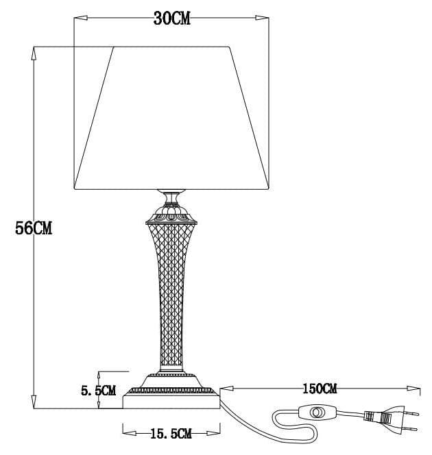 Arte Lamp A7301LT-1PB Настольные лампы декоративные — миниатюра 3