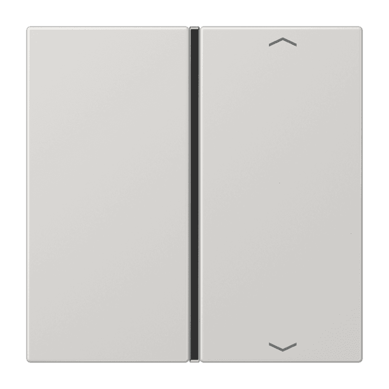 JUNG Клавиша для сенсорного модуля KNX, одиночная, светло-серая LS401TSAPLG