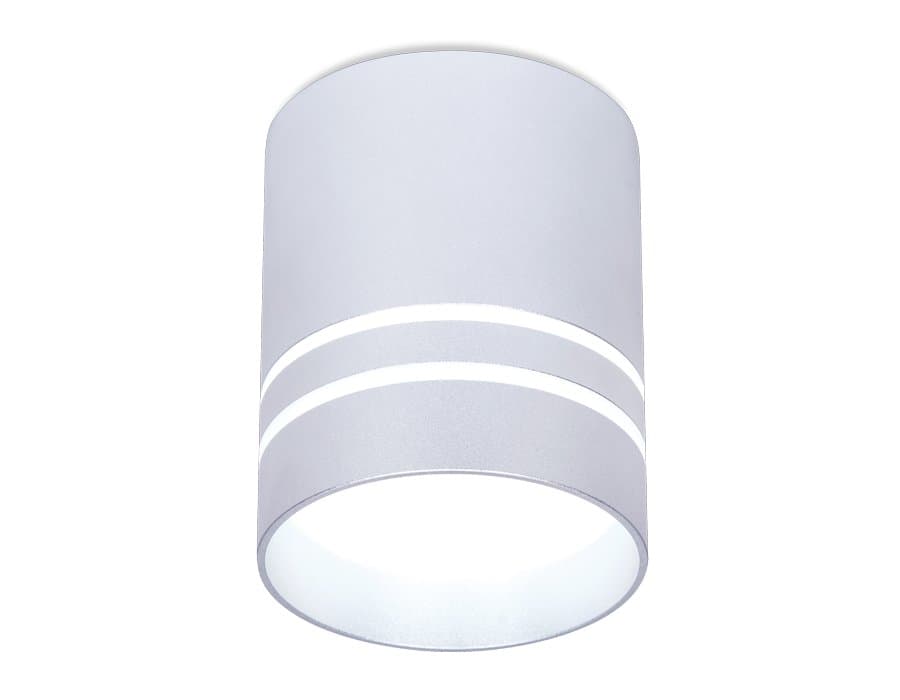 Ambrella Накладной светодиодный точечный светильник TN241 SL/S серебро/песок LED 4200K 12W D80*100