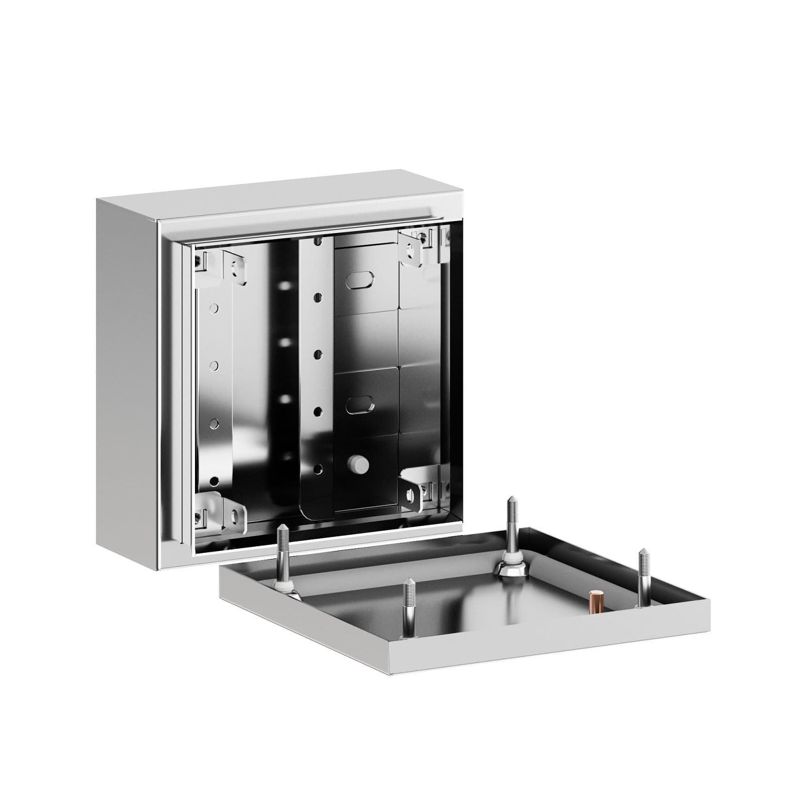 DKC Корпус клеммный SDI из нержавеющей стали AISI316 ВхШхГ 150x150x80 мм — миниатюра 2