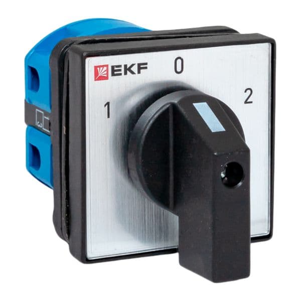 EKF Переключатель кулачковый ПК-1-21 25А 1P «1-0-2» IP65 — миниатюра 1