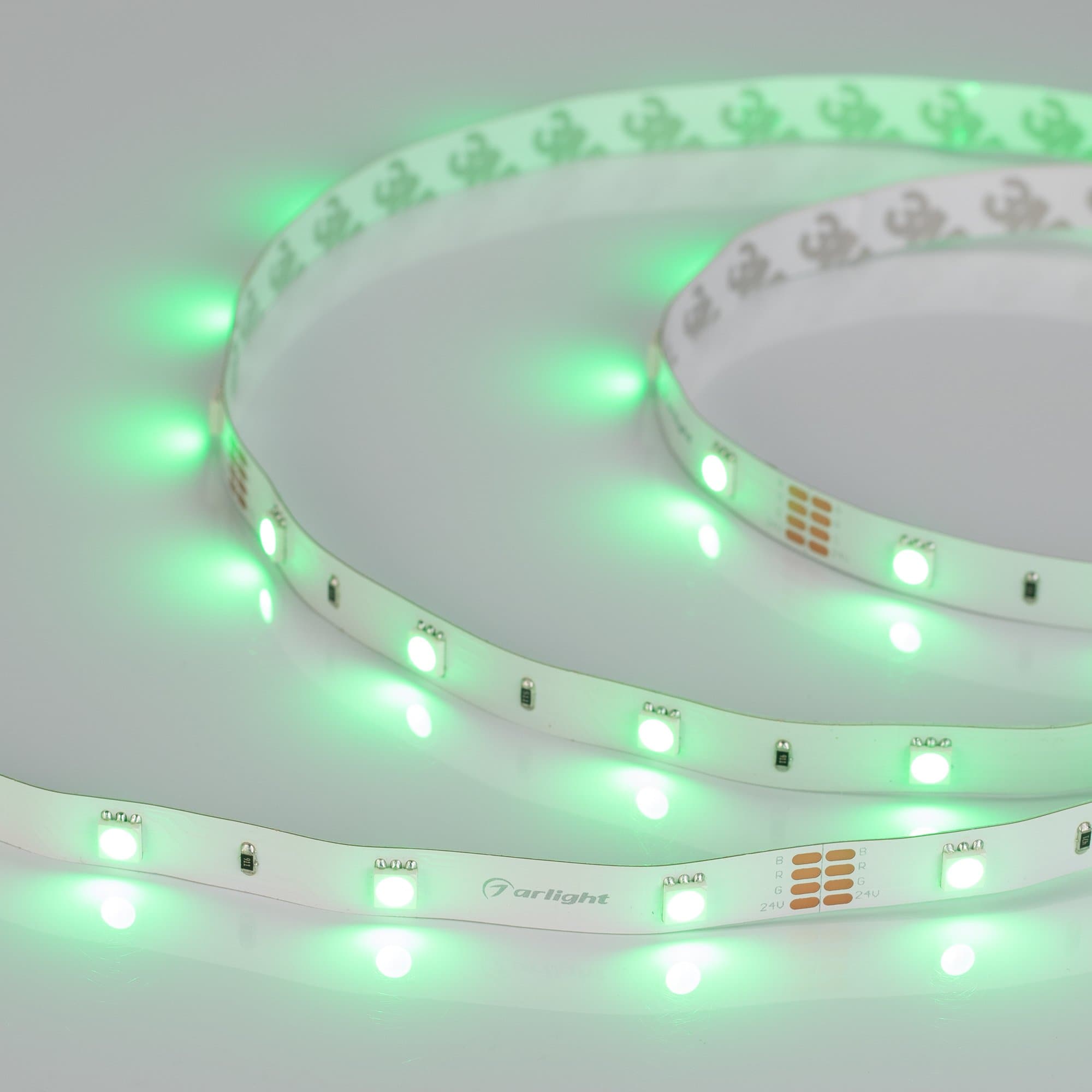 Arlight Светодиодная лента RT-B30-10mm 24V RGB (7.2 W/m, IP20, 5060, 5m) (Открытый) 022066(2) — миниатюра 5