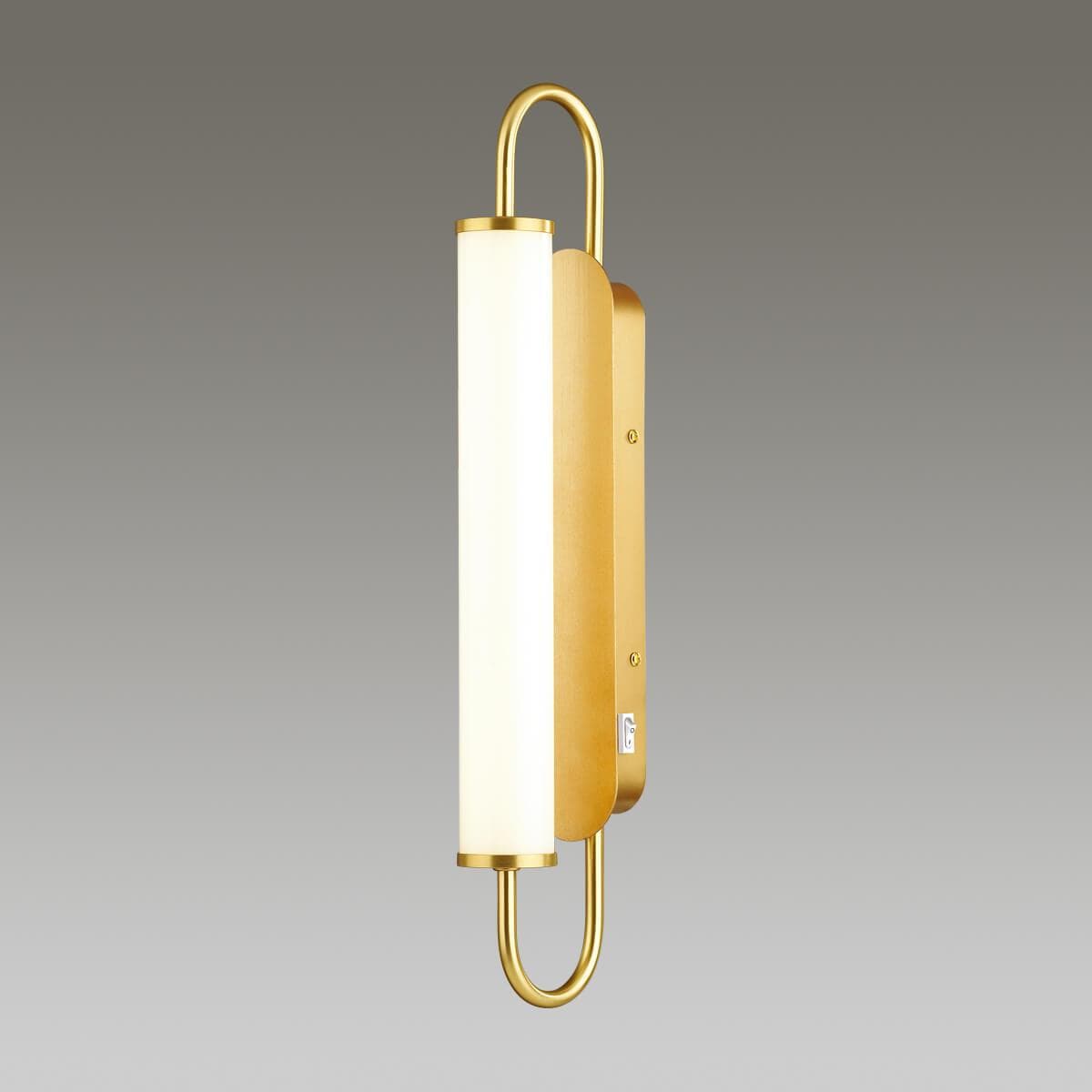 Odeon Light 4270/10WL ODL21 507 бел/зол., Настенный светильник выкл на базе LED 10W 800Лм 3000К — миниатюра 3