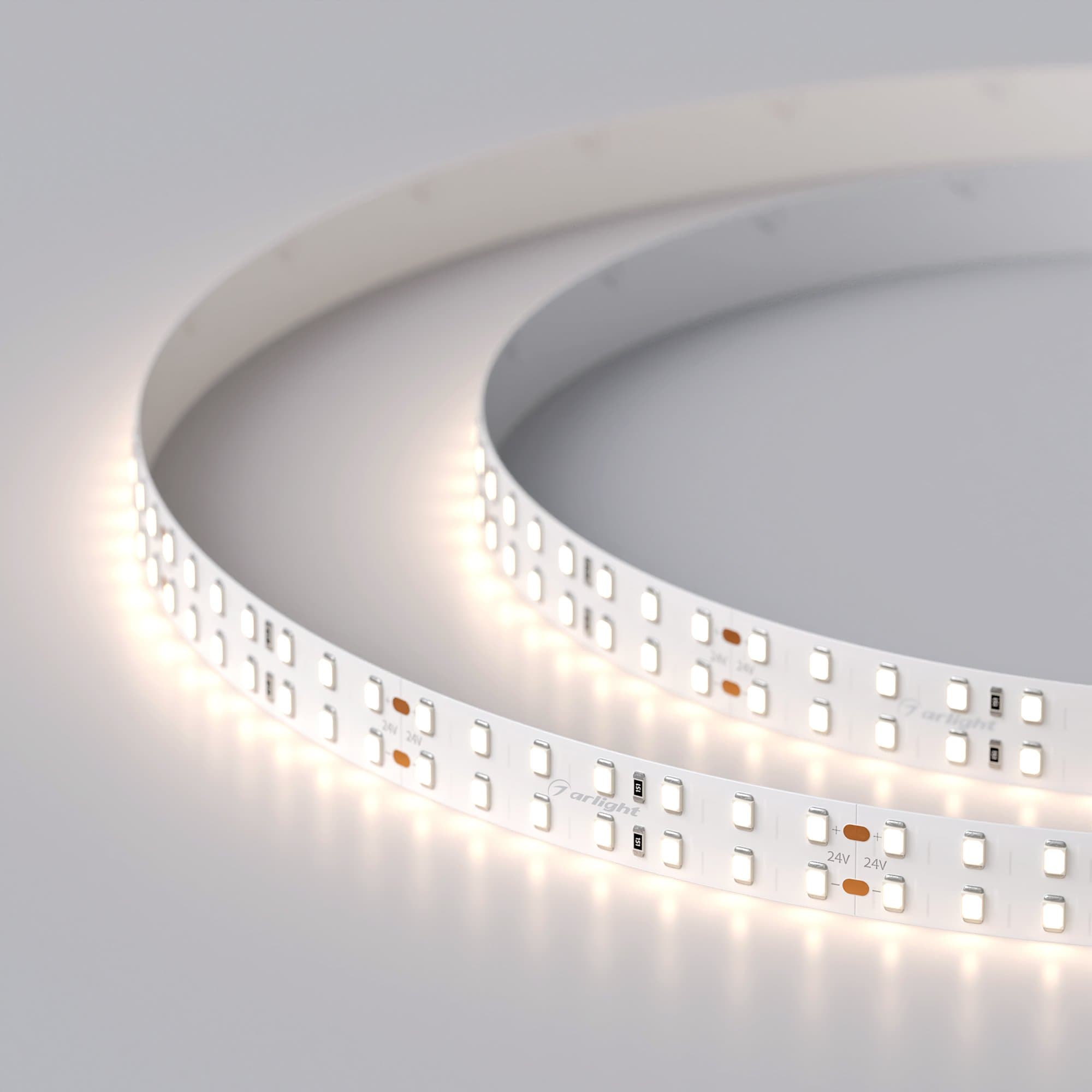Arlight Светодиодная лента RT-A196-15mm 24V Day4000 (20 W/m, IP20, 2835, 5m) (Открытый) 019090(2) — миниатюра 4
