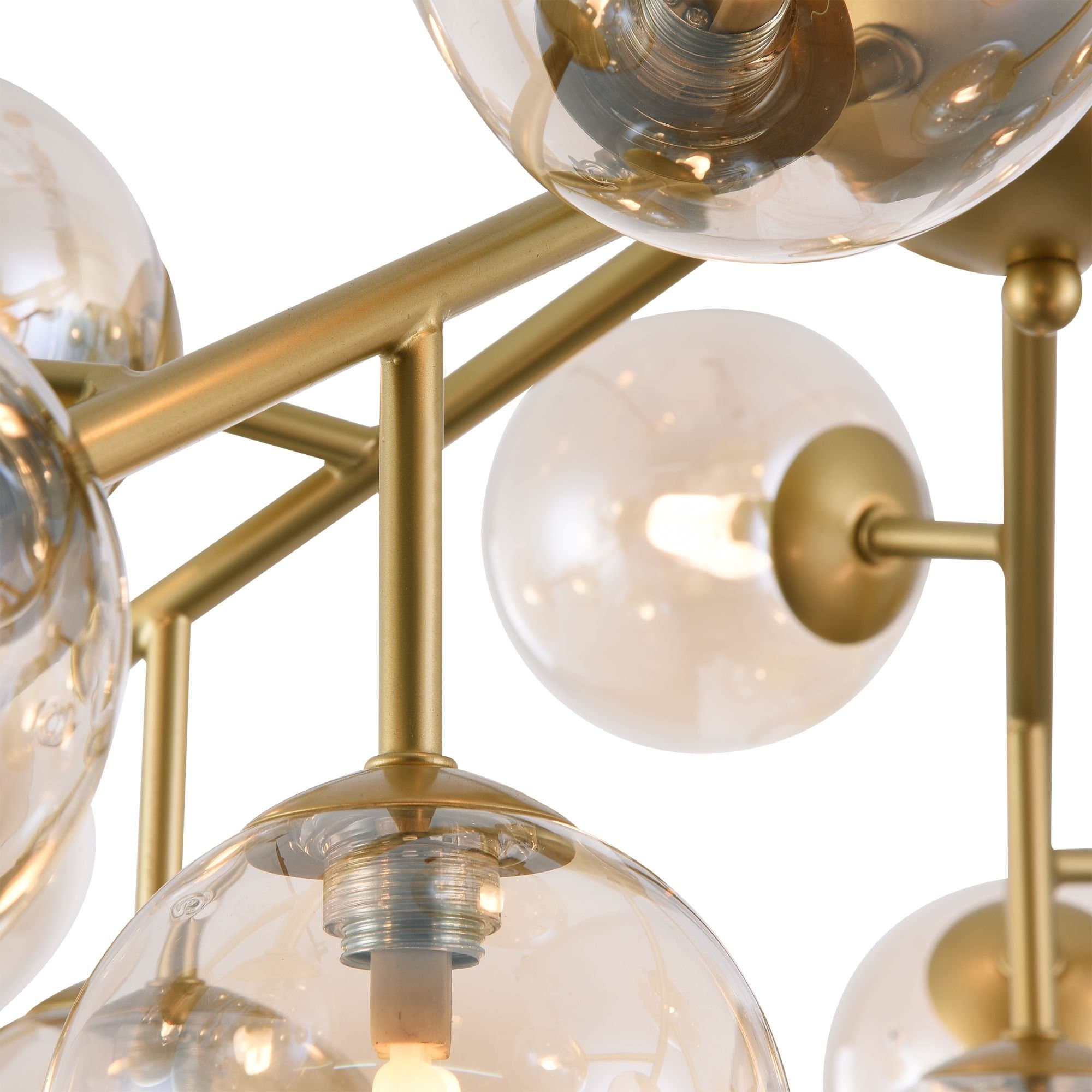 Maytoni Modern Dallas Золото Потолочный светильник 20xG9 28W MOD545PL-20G — миниатюра 4