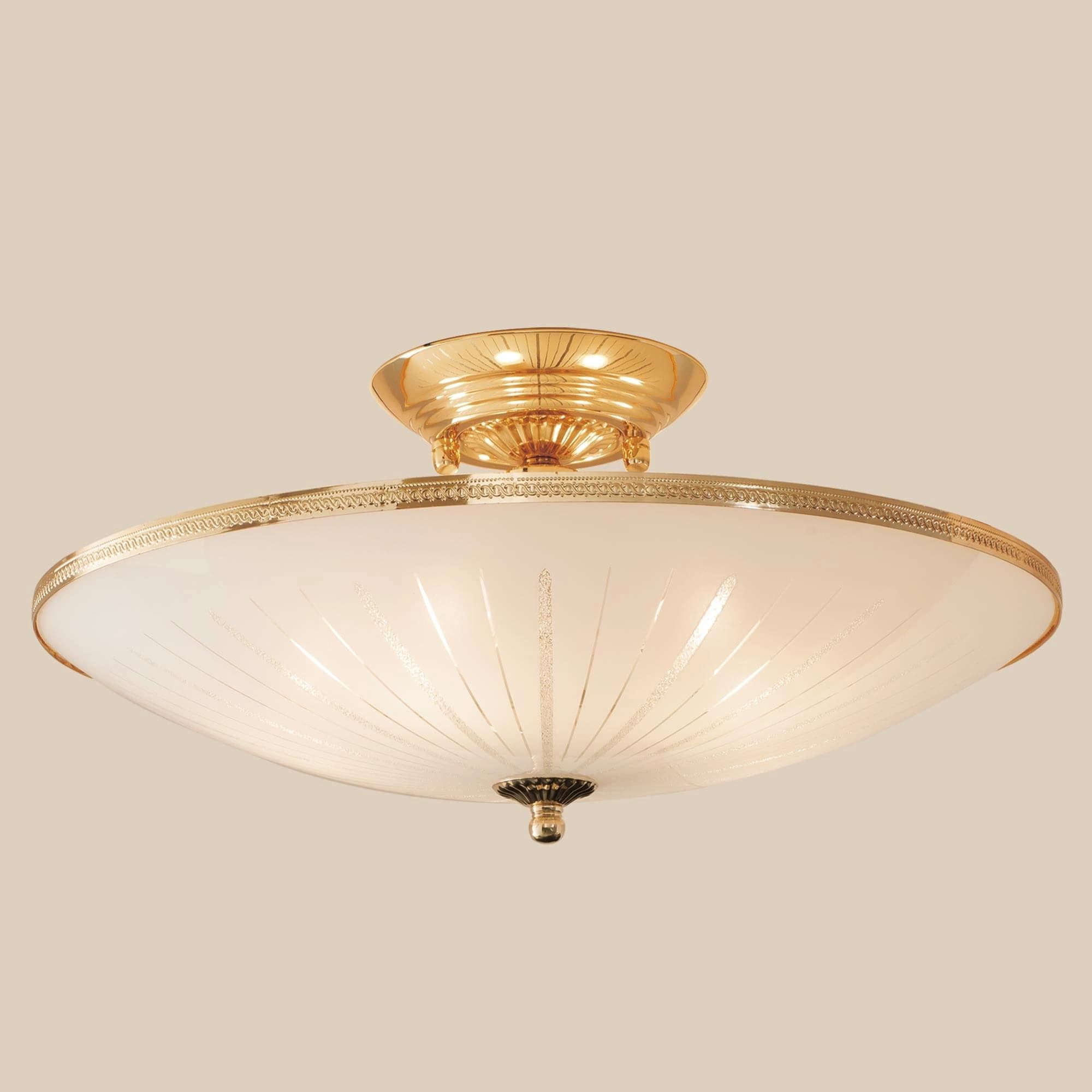 Citilux CL912121 Золото+Кристалл Светильник Потол. — миниатюра 2