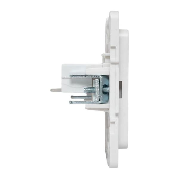 EKF Стокгольм Механизм розетки RJ-45 2-местной белый — миниатюра 3
