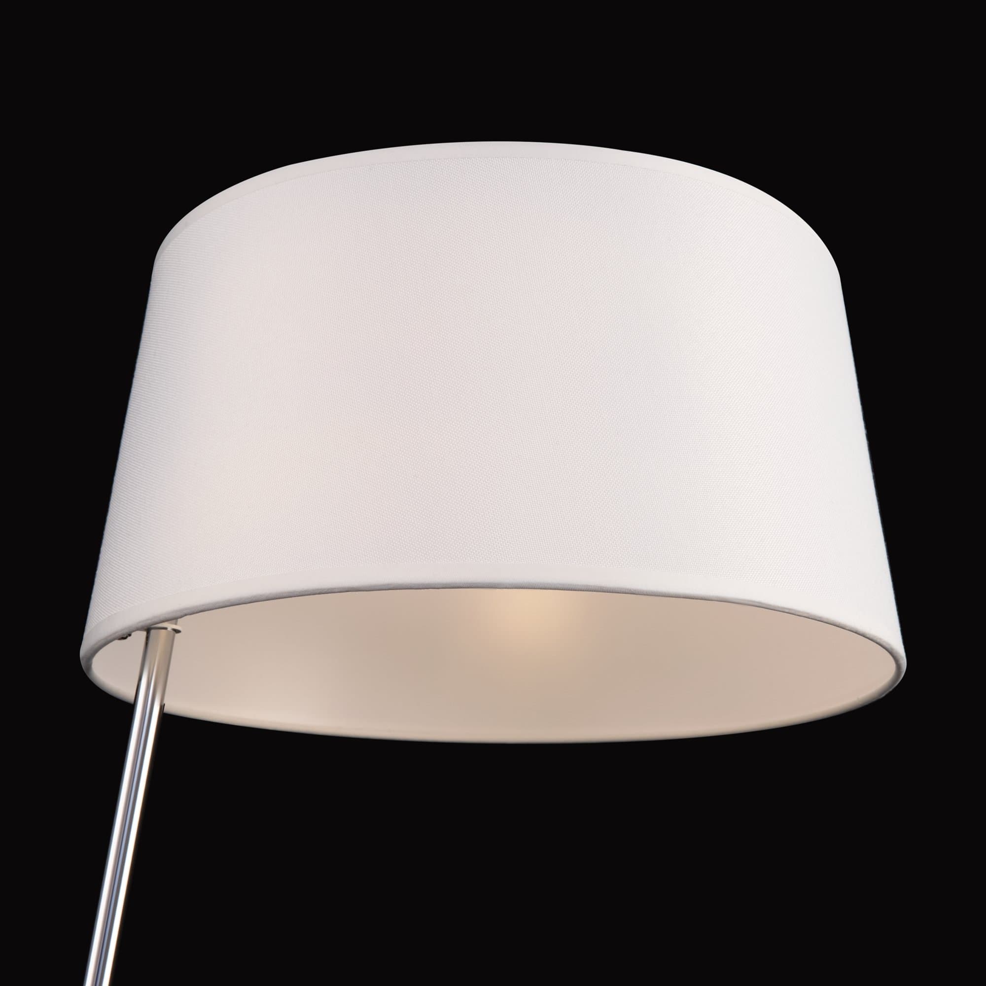 Maytoni Modern Bergamo Белый и Хром Настольная лампа 1xE27 60W MOD613TL-01W — миниатюра 6