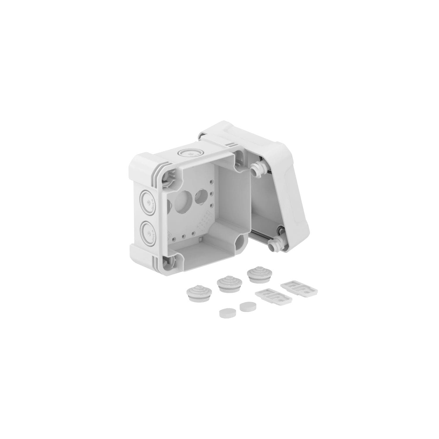 OBO Bettermann Распределительная коробка X04, IP 67, 114х114х78 мм. 2005008 — миниатюра 1